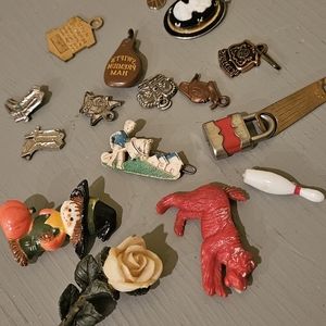 Vintage and Antique pins misc lot